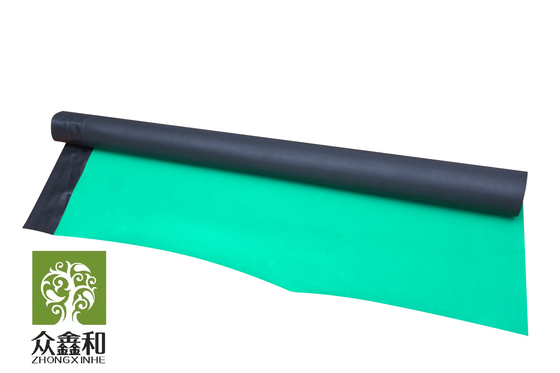 Anti Bacterial SPC Flooring Underlay Embossed Film Green Foam Underlay