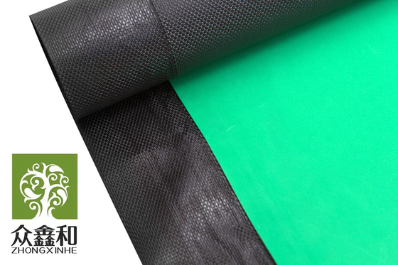 Anti Bacterial SPC Flooring Underlay Embossed Film Green Foam Underlay